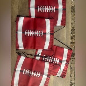 Football Drawstring Bag Set of 4